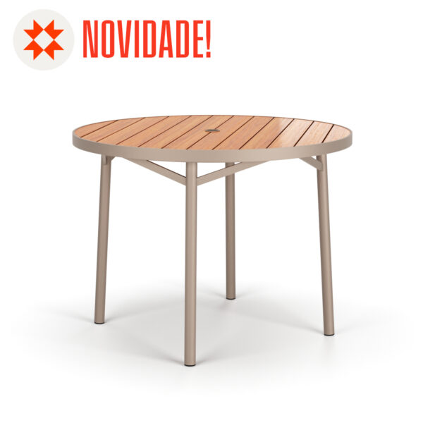 Mesa Redonda Pátio 100